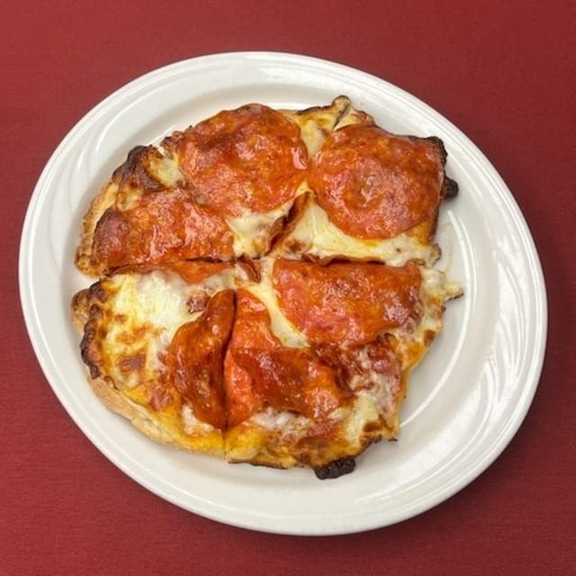 Pinsa pizza.