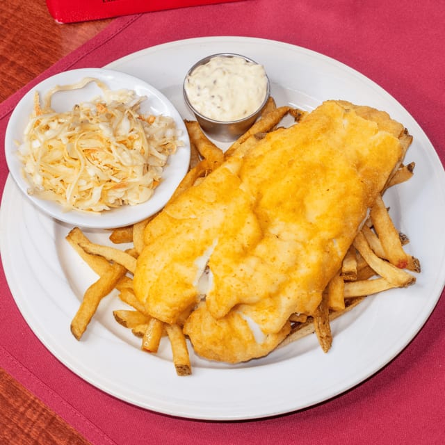 Fish and Chips.