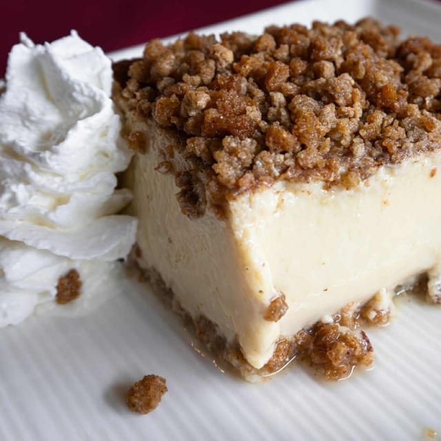 House Made Grape-Nut Pudding.