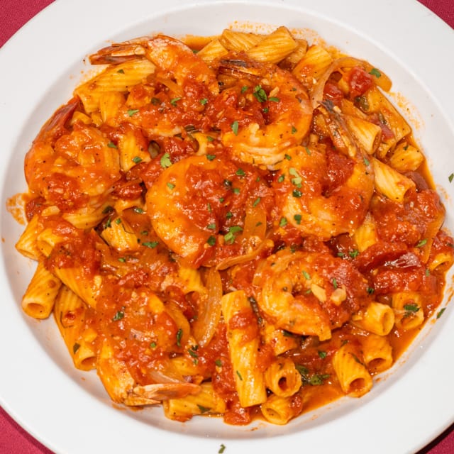 Shrimp Fra Diavolo.