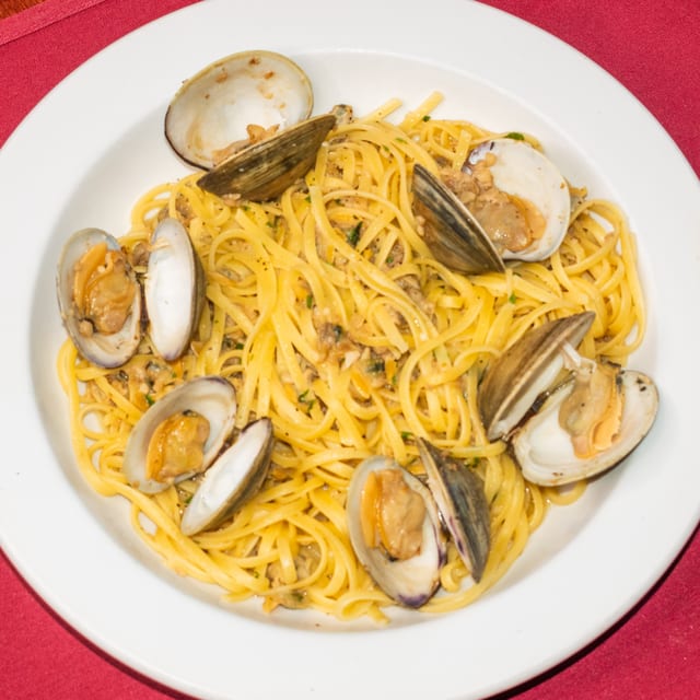 Pasta with Clam Sauce.